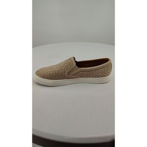 Quince Tan Woven Slip-On Shoes - Size 10